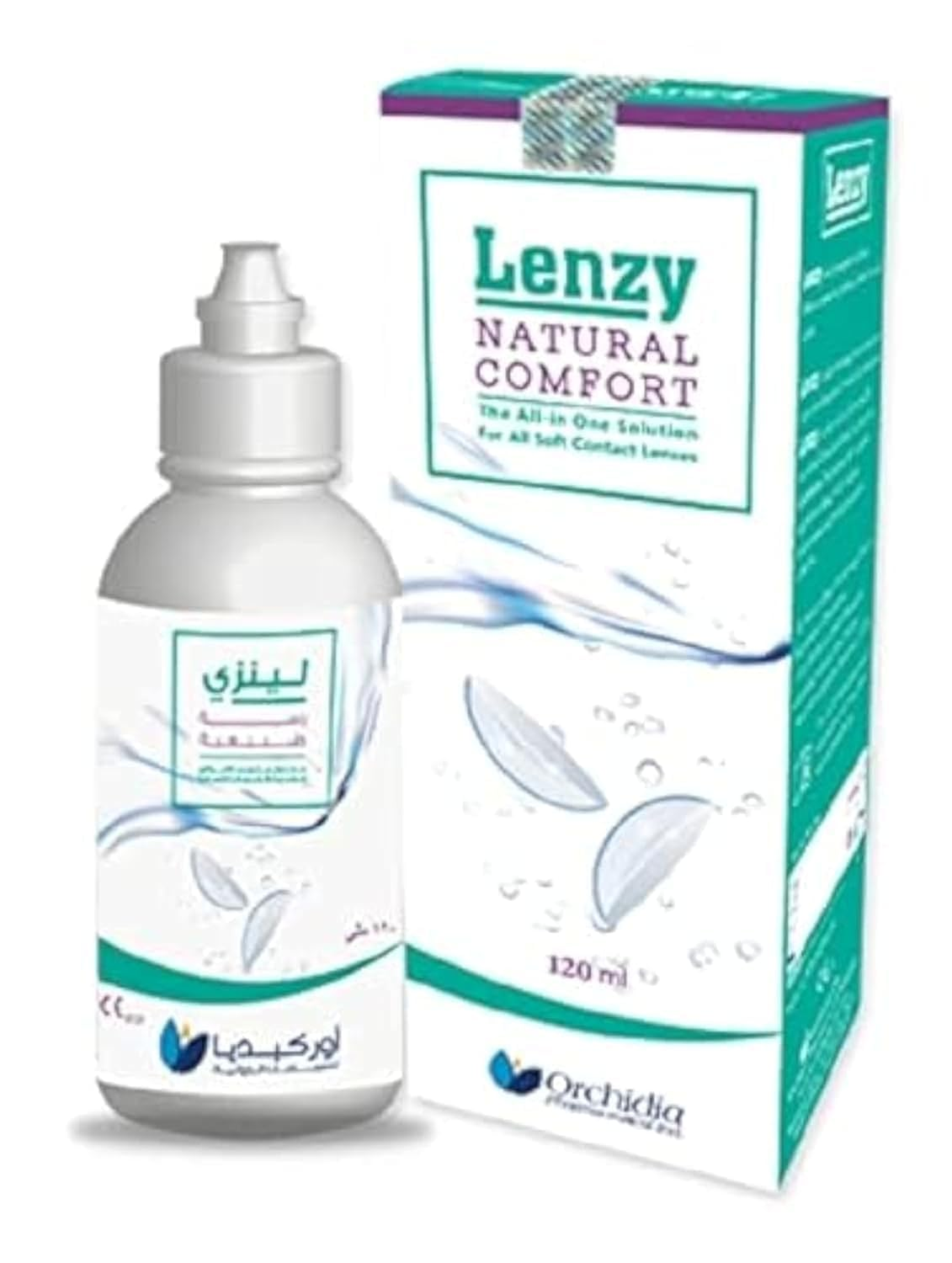 Lenzy Natural Comfort Lenses Solution 120ml