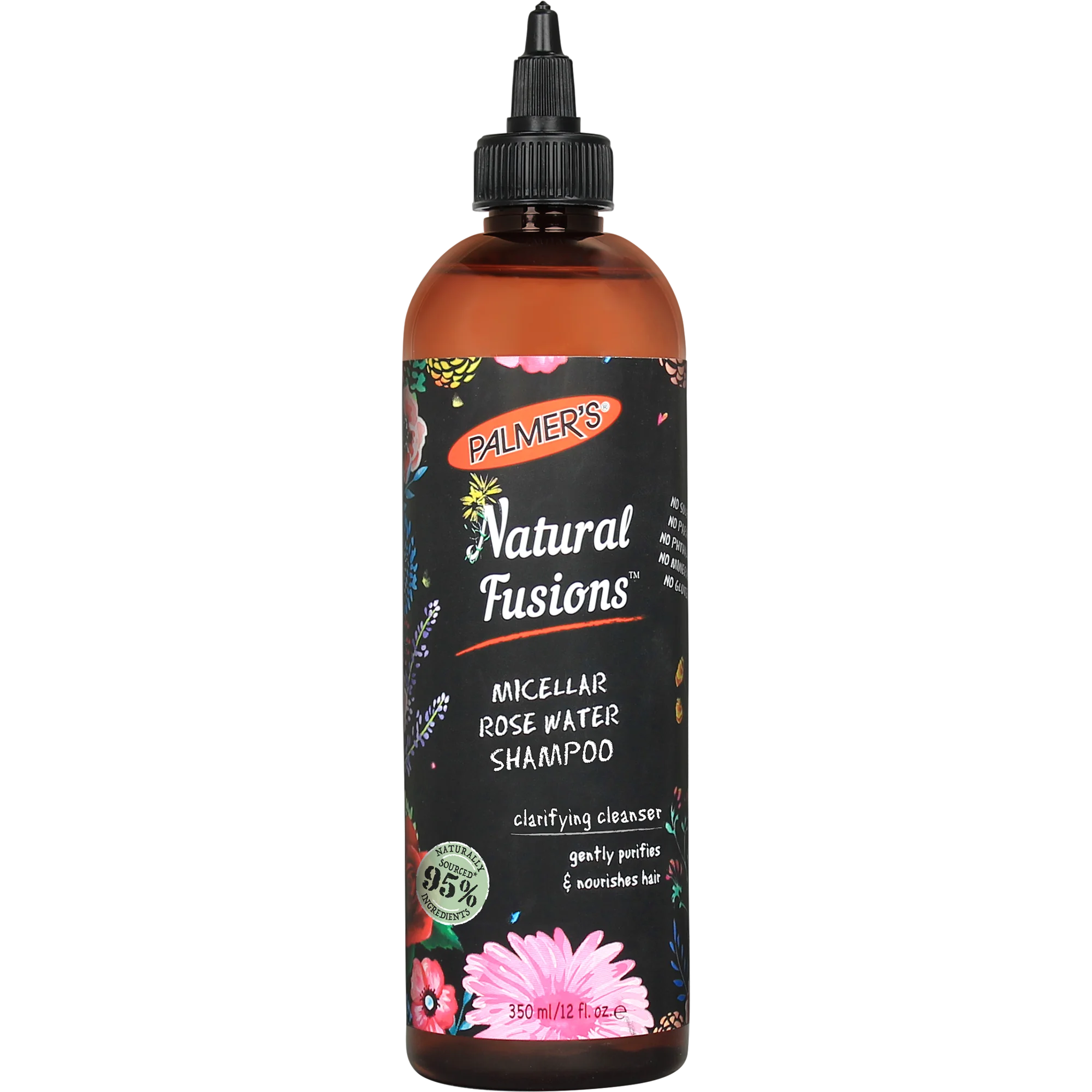 Palmer's Natural Fusions Lavender Rose Water Shampoo 350ml