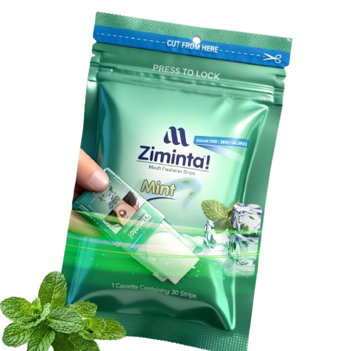 Ziminta Mint Mouth Freshener Strips