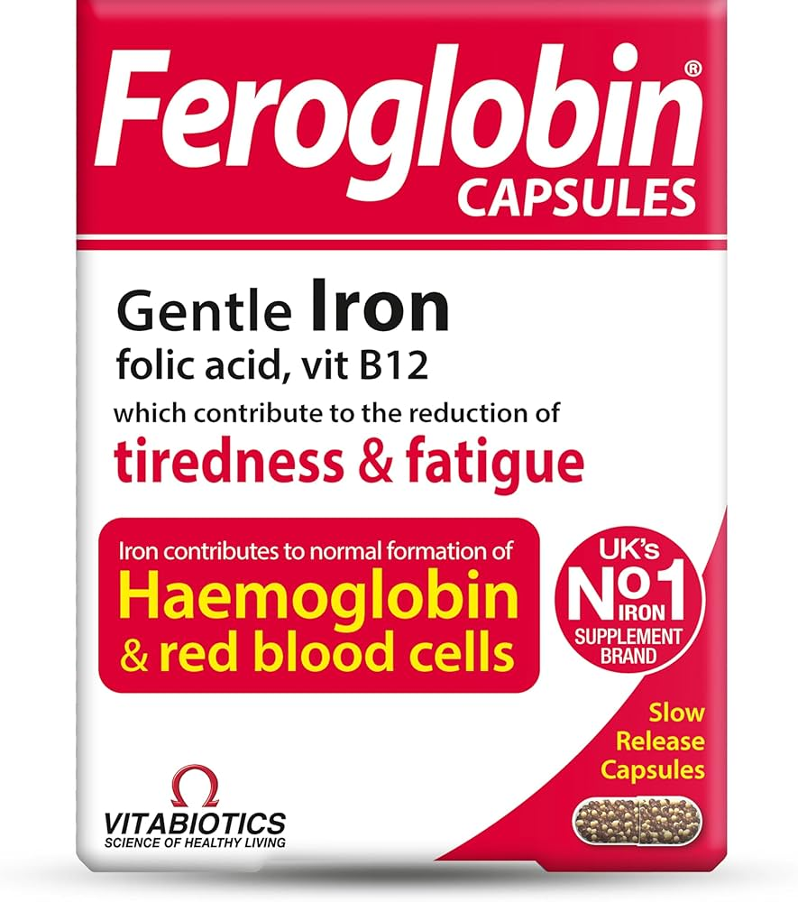 Vitabiotics Feroglobin 30 Capsules